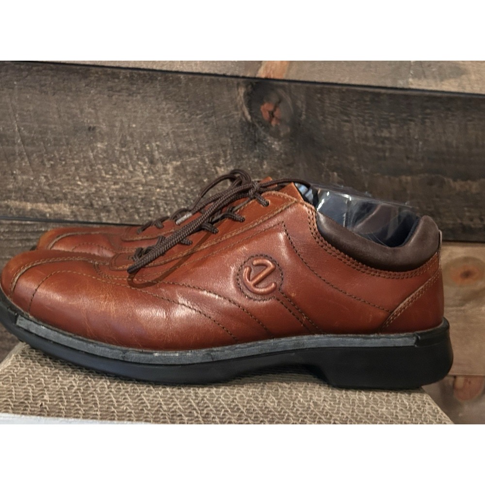 Ecco Neoflexor Oxfords‎ Dress Shoes Mens Size 10-10.5 US 44 EU Brown Leather